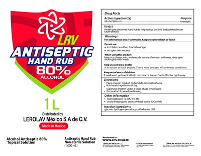 1000ml Label (Fb 1000 80 Healthcare)